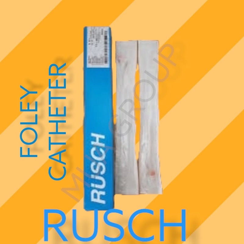 Foley Catheter Rusch 10 12 14 16 18 Rusch Gold