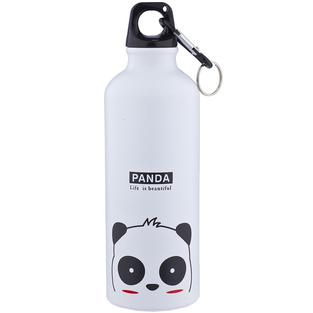 Botol Air Minum Lucu Animal 500ml Premium Thermos Aluminium Bottle
