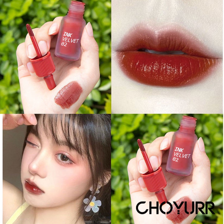 【COD】Lip Glaze Velvet Matte Mist Wajah Bibir Lip Cream Kimuse Frosted Transparan Kosmetik Portabel Korean Original Import-CH