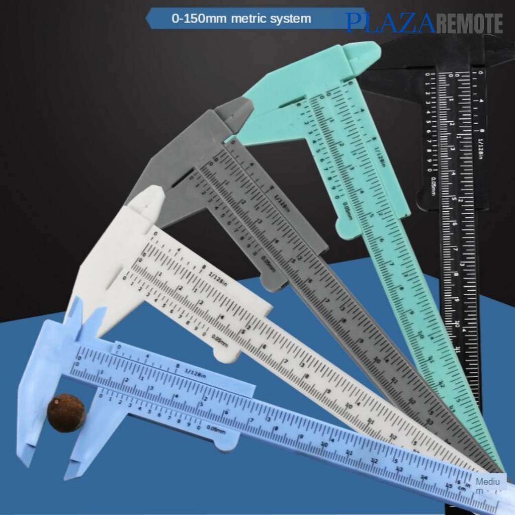 SIGMAT PLASTIK JANGKA SORONG PENGUKUR PANJANG CALIPER GAUGE 150 MM