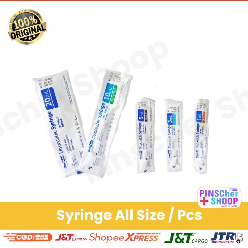 SPUIT DISPOSABLE SYRINGE ALAT SUNTIK / PCS