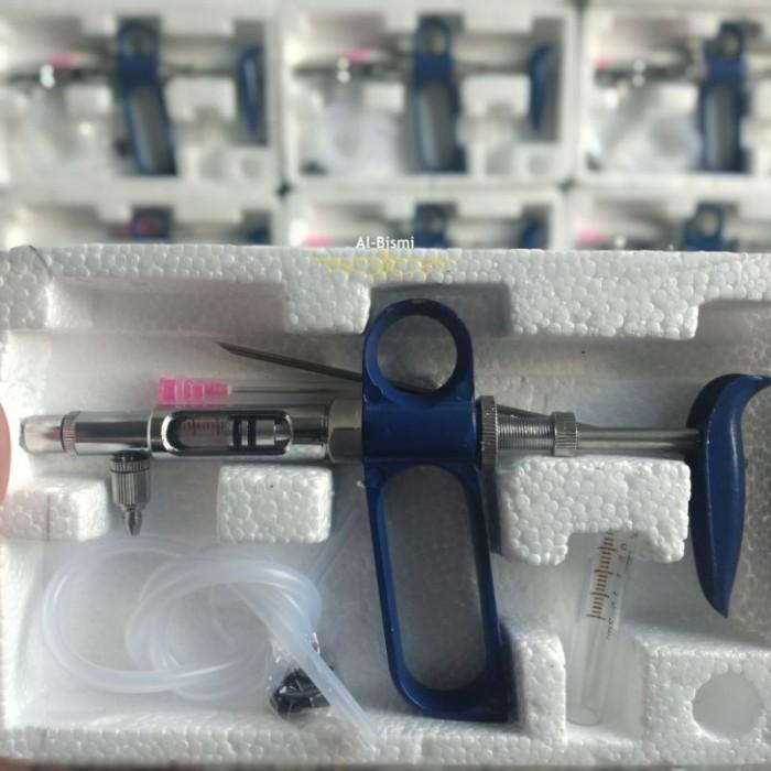 Suntikan Otomatis Bonus Jarum 10Pcs Suntikan Ternak Suntikan Otomatis