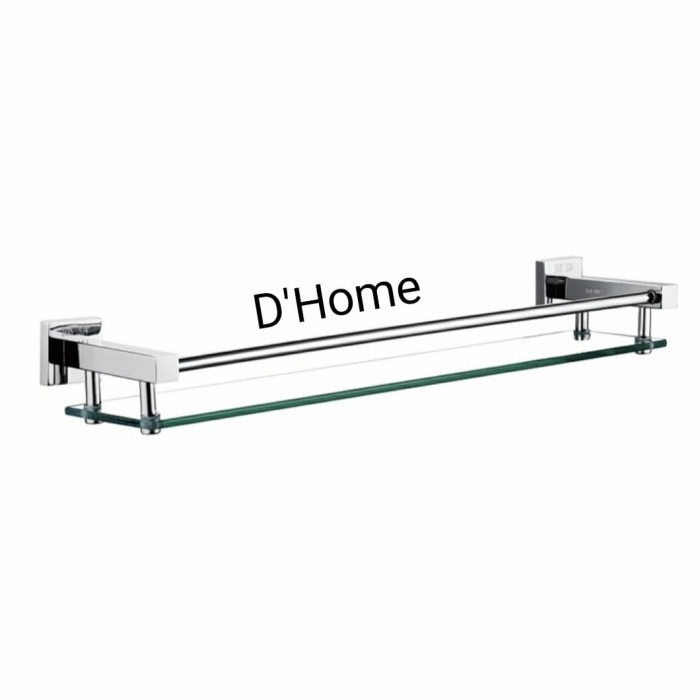 Mandi Rak Kaca Kamar Mandi,Ambalan Kaca,Rak Kamar Mandi,Rak Wastafel