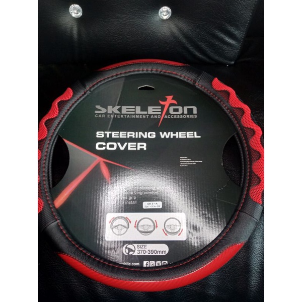 Sarung Stir Cover Stir Skeleton SKT-A SWC 1006-BR