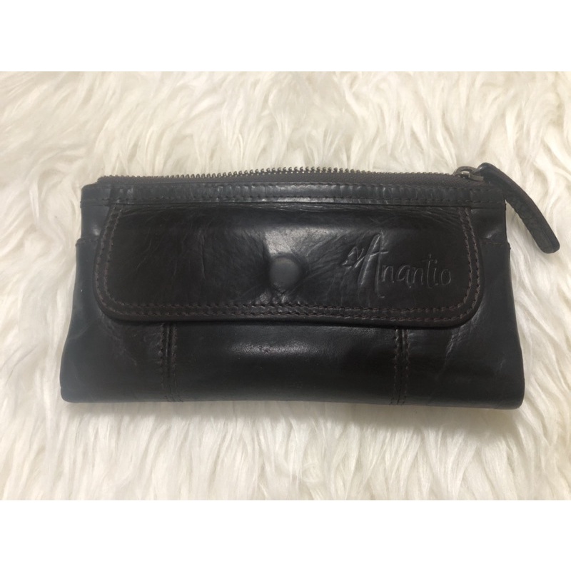 PRELOVED DOMPET KULIT ANANTIO ORIGINAL GOOD CONDITION