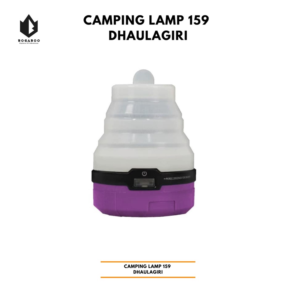 [COD ] Lampu Gantung Tenda 159 Dhaulagiri Camping Light Tent - Lampu -Senter Hiking Camping