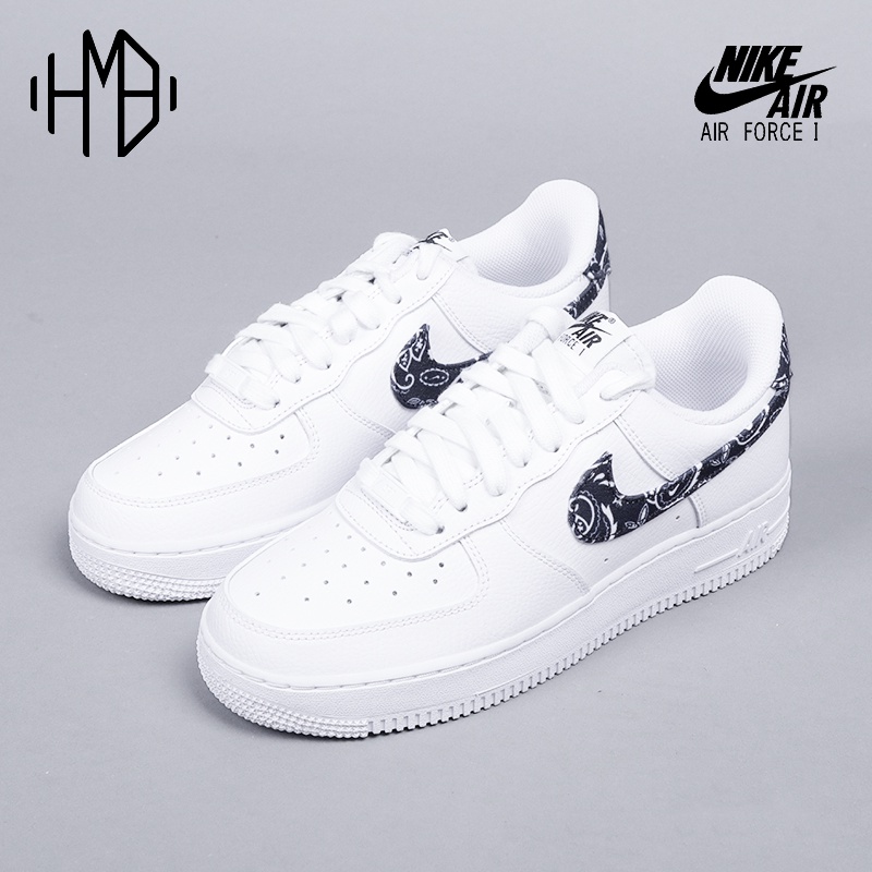Nike Air Force 1 Low Essential White Black Paisley (W)