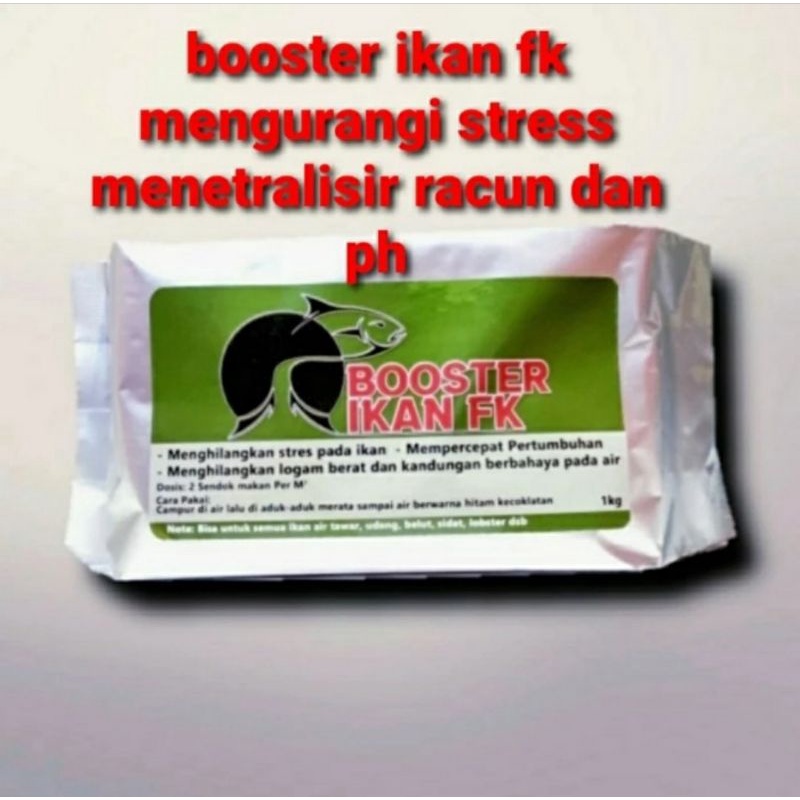 Booster ikan FK anti stress ikan 1kg