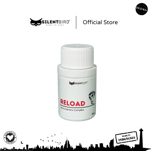 SilentBird Reload Multivitamin Burung Hantu Elang Alap Alap Bird Multivitamin Supplement