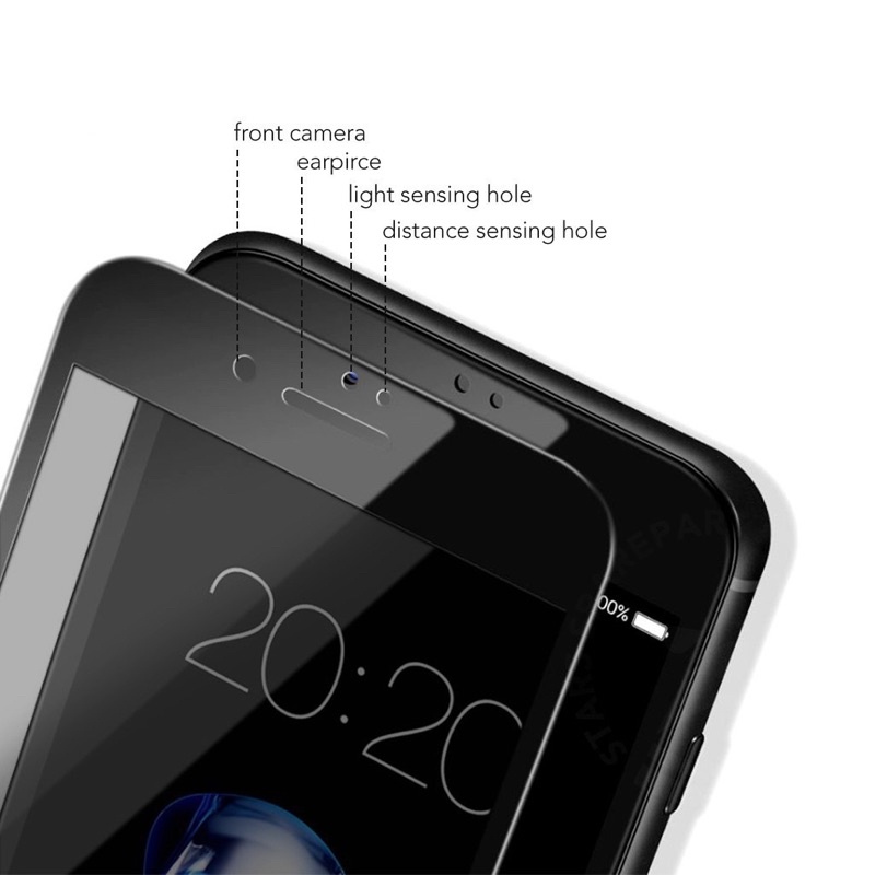 Tempered Glass Anti SPY iPhone 6 6Plus 7 8 7Plus 8Plus X XR XS MAX 11 PRO MAX Plus Full Screen 9D