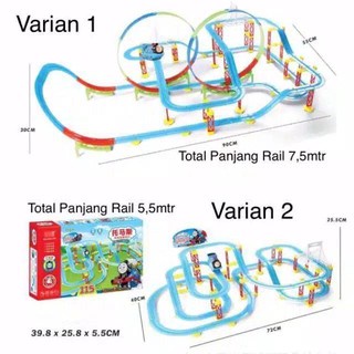 [JUALSEMUA18](A333-203)MAINAN  RAIL KERETA API MUTER 360 DERAJAT