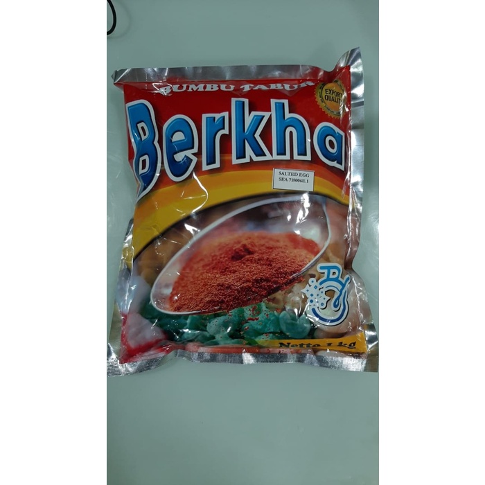 

Produk Unggulan] Bumbu Tabur Berkha telur asin salted egg 1kg