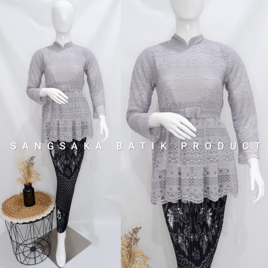 Kebaya Tunik Brokat / Kebaya Tunik / Kebaya Modern / Kebaya tile / Kebaya Favorite / Batik Couple / Kebaya Sanghai