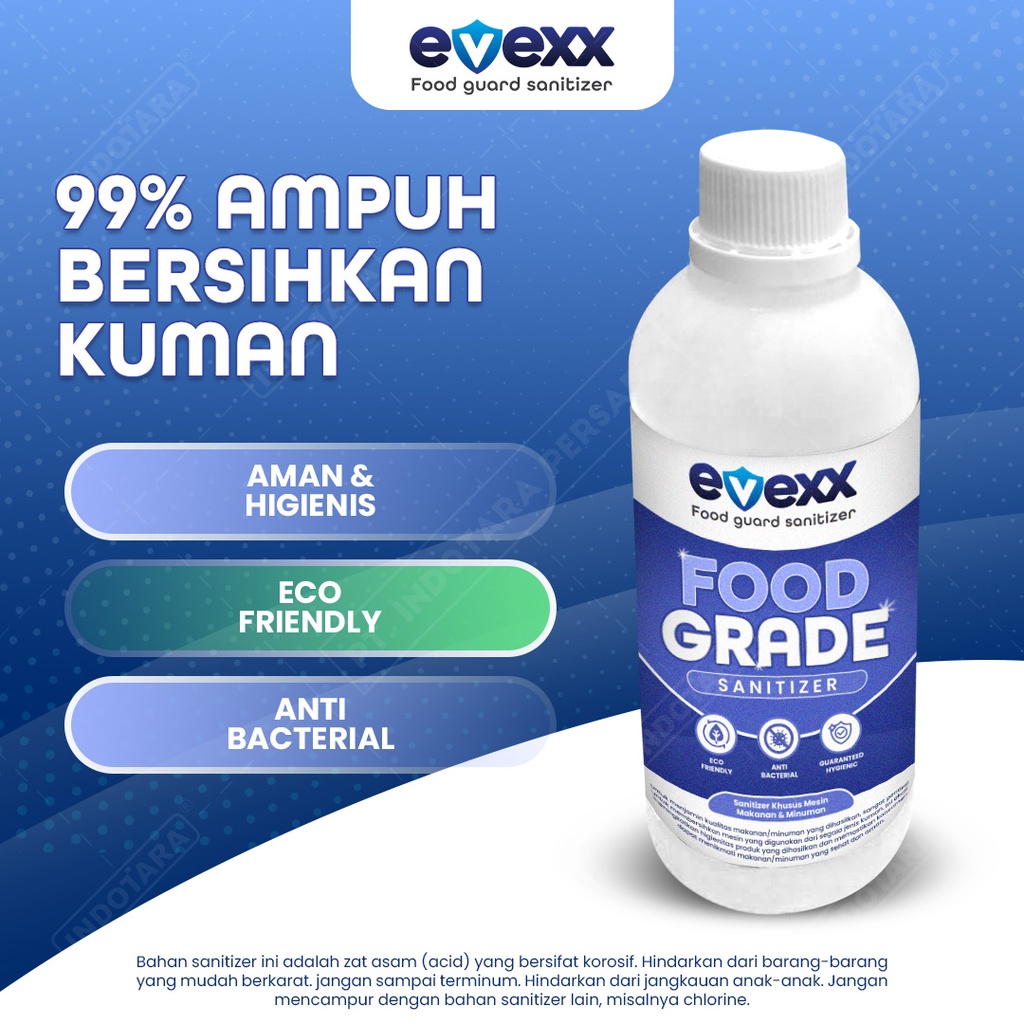 Evexx Foodguard Sanitizer Pembersih Mesin Makanan atau Minuman - Food Grade Antiseptic