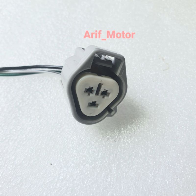 Soket Shoket Socket Lampu Depan Headlamp Honda Hrv Brv 3 kabel