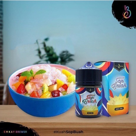 Liquid Kuah Sop Buah 60ml Emkay seger Sopbuah es bwah ejuice eliquid