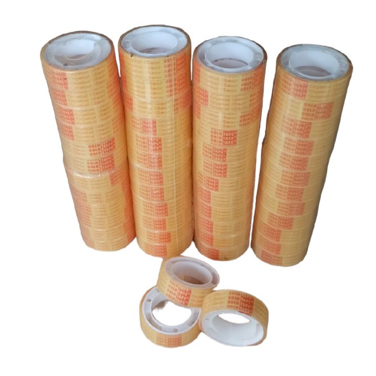 Isolasi bening kecil / isolasi kado Goldtape