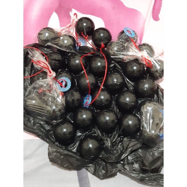 Latto Latto Bola Hitam,Putih,Biru,Gold,Glow in the dark,Ungu/Lato lato viral/tok tok tek tek