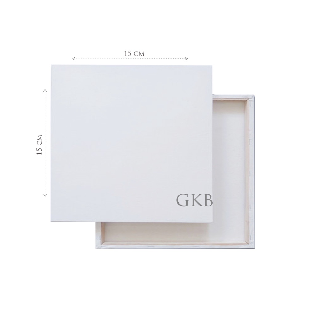 

Kanvas Lukis 15x15 cm || Canvas Board