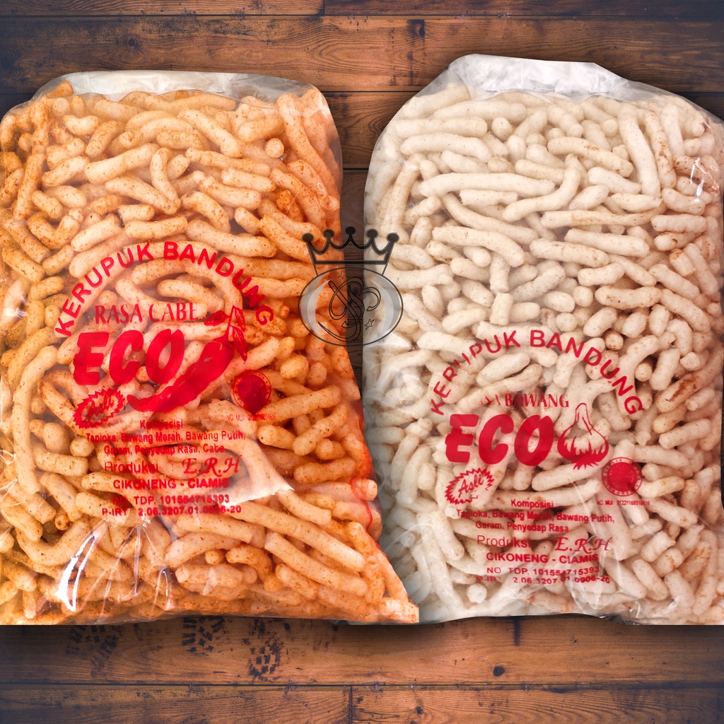 

Kerupuk Eco Asli Pisan Ciamis 1 kg Produk E.R.H