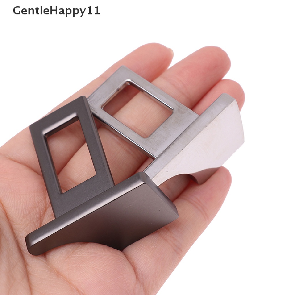 Gentlehappy Kunci Sabuk Pengaman Pengaman Mobil Gesper Kepala Klip Universal Hidden Metal SeatBelt Plug id