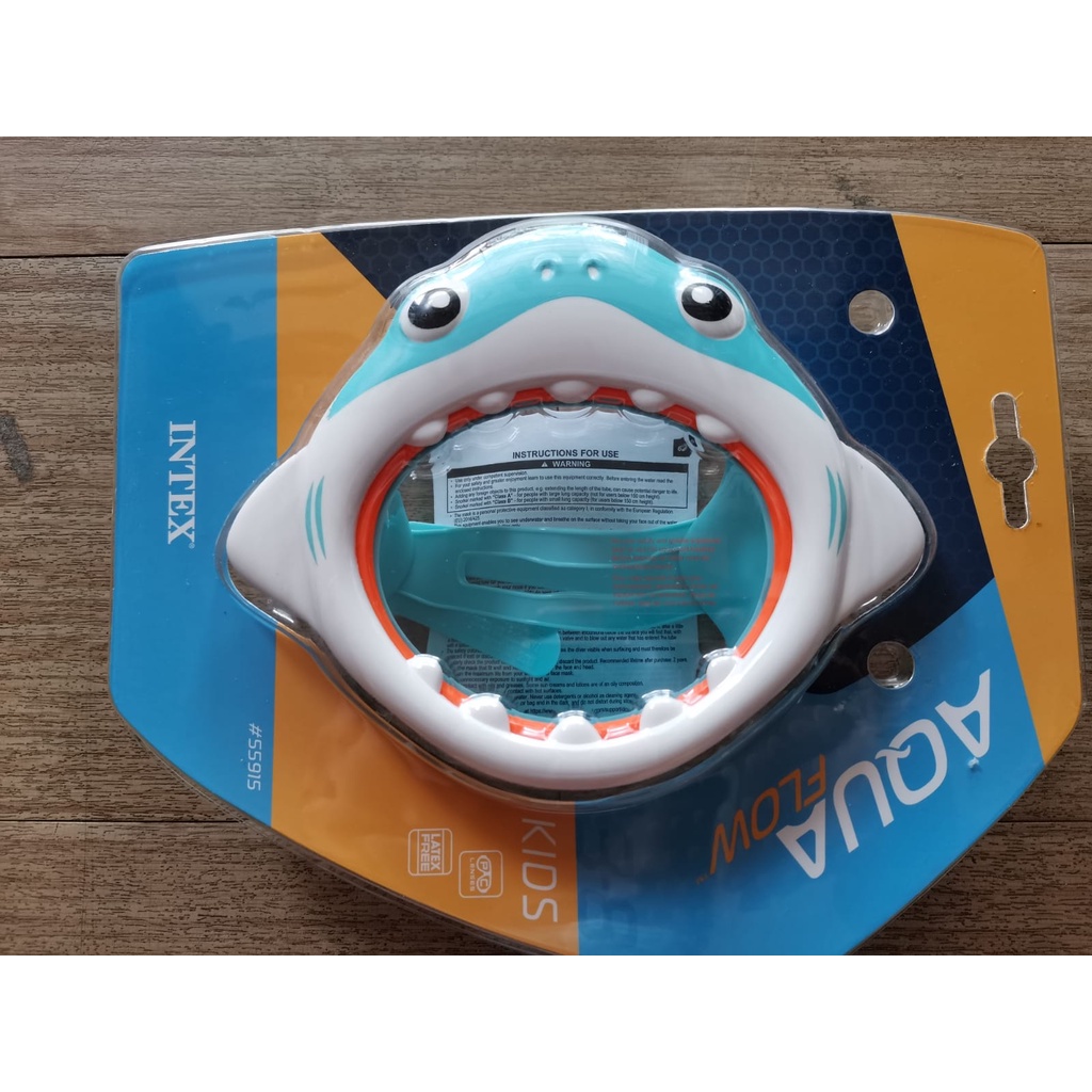 Promo Intex 55915 / Intex 55916 Kaca Mata Selam Sea Scan Swim Mask Aquaflow / Fun Masks Aquaflow