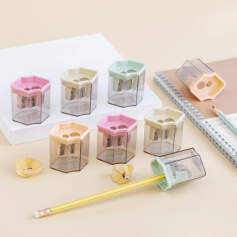 

Rautan Pensil Motif Unik Dengan 2 Lubang - JT0030