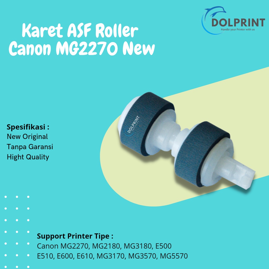 Karet ASF Roller Canon MG2270 E410 E460 mg2570 Karet Penarik Kertas E460 mg2570 New
