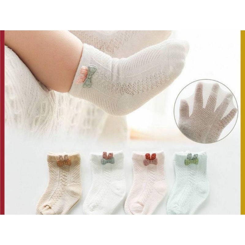 Kaos Kaki Anak Balita Gemoy Motif Kelinci Kaus Kaki Baby Unisex Anti Slip