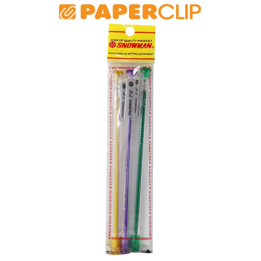 

PULPEN/BALLPOINT/PEN SNOWMAN V6 07 ISI 3 HITAM