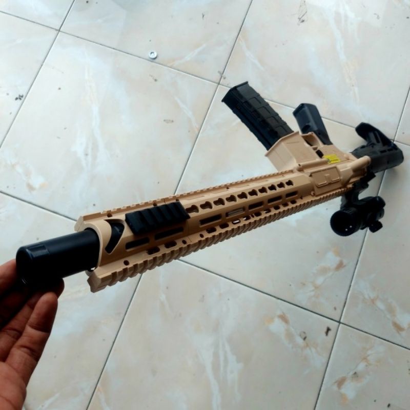 Mainan Tembak Tembakan Dcobra M416 -  Pistolan Spring Cobra Anak Laki Cowok