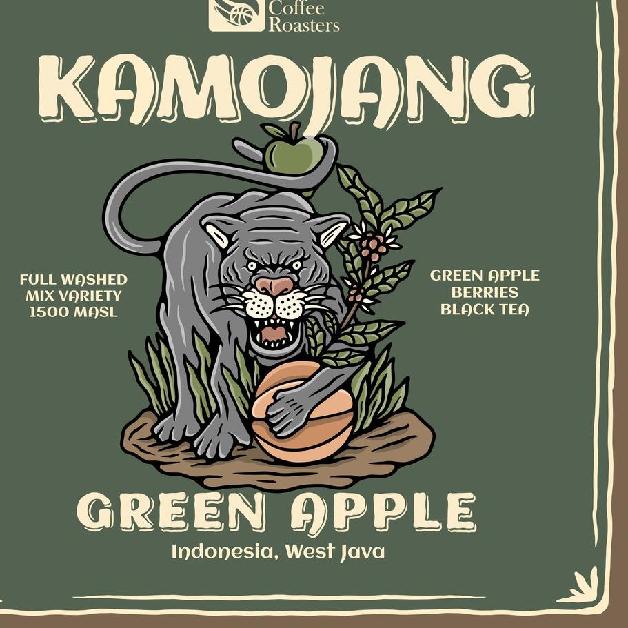 

♕ Kopi Arabika KAMOJANG GREEN APPLE (200 gr) Single Origin Specialty Coffee ♪