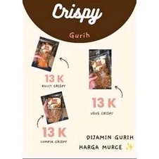 

JAJANAN CRISPY HOMEMADE