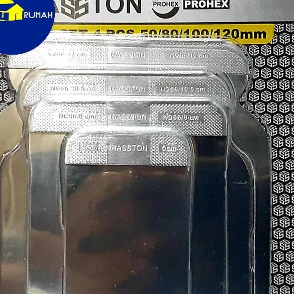 Special KAPI KAPE SET 4pcs Cat Besi Lentur Alat Dempul Scrub Scrapper - HASSTON PROHEX
