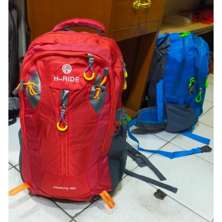 Tas Gunung H - RIDE Outdoor Capacity 40 Liter