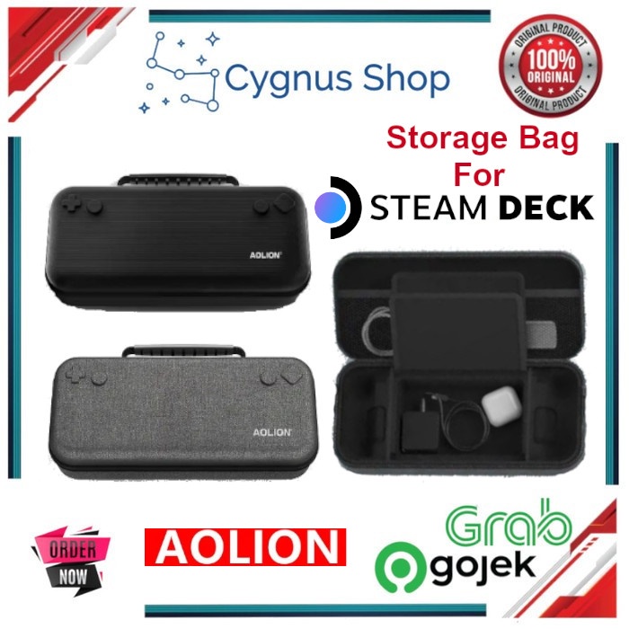 Aolion Carrying Case Storage Bag EVA For Steam Deck Portable Storage