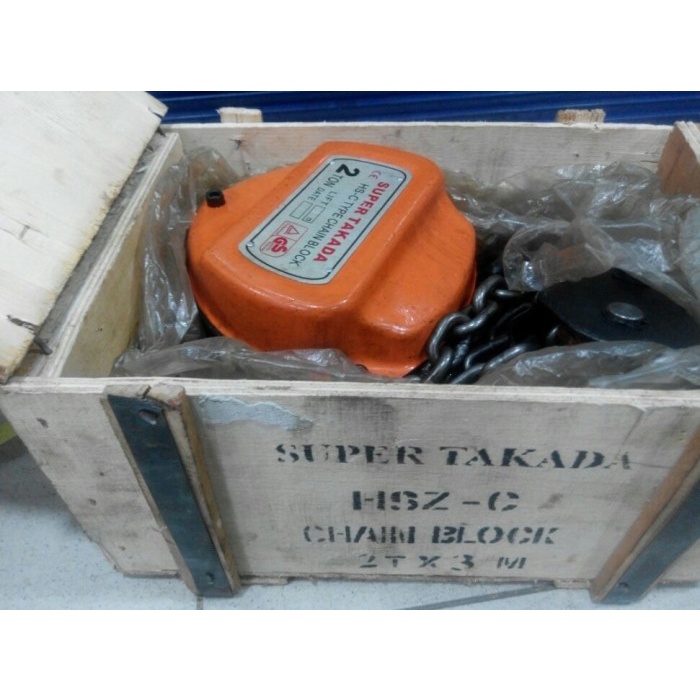 Chain Chain Block / Takel Super Takada 1Ton X 5Mtr