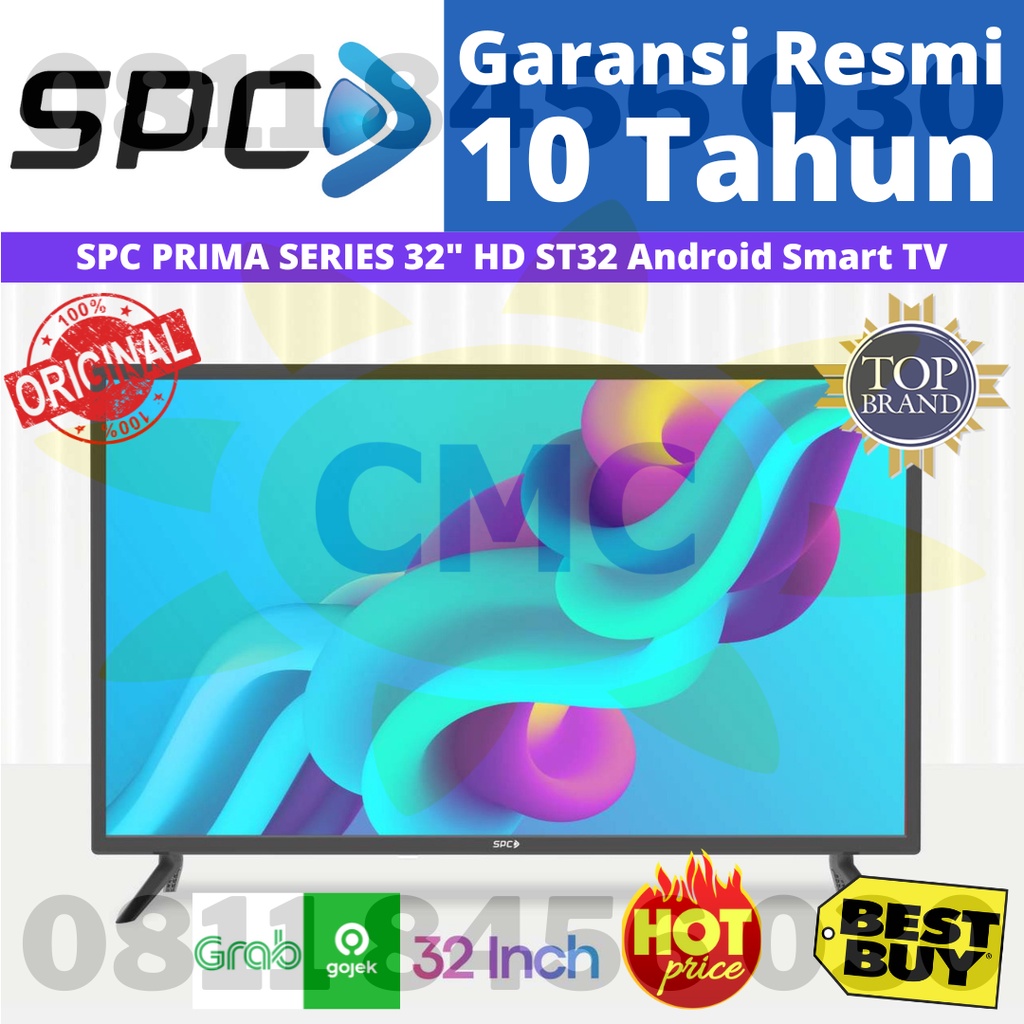 LED SPC PRIMA SERIES 32&quot; HD ST32 Android Smart TV 32 Inch Resmi