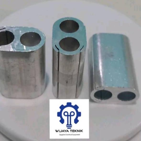 Di⚡kon   CCO konektor sambungan kabel JTR ukuran 70 x 70mm alumunium