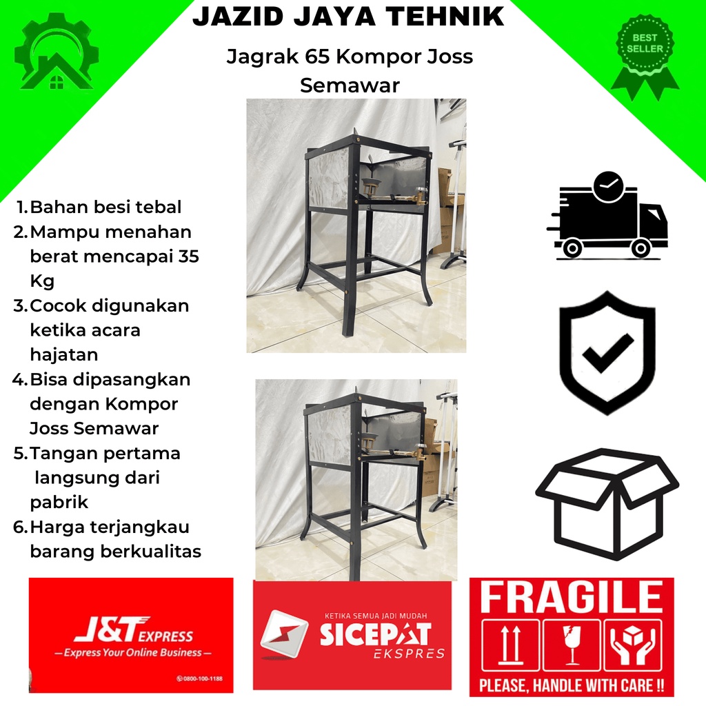 Jagrak 65 Kompor Joss Semawar