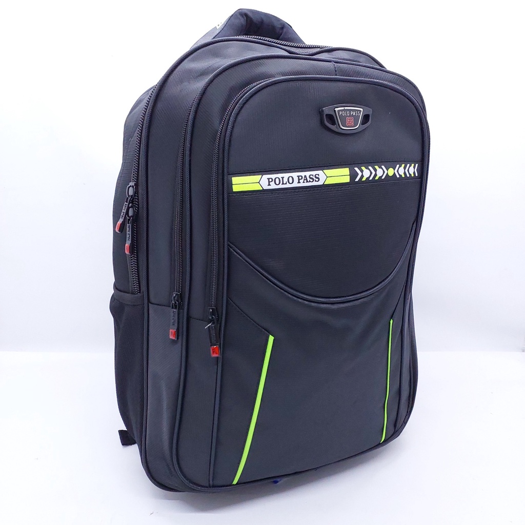 Tas Polo Pass Besar LIS 18 INCHI MURAH / Ransel Polo Pass JUMBO BIG SIZE MURAH / Tas Laptop Polo 18&quot; MURAH BARU ORIGINAL / Ransel Laptop Polo Pass MURAH / Tas Punggung Polo PASS / Tas Sekolah SD SMP SMA POLO / Tas Kerja Kantor Polo Pass MURAH BESAR MURAH