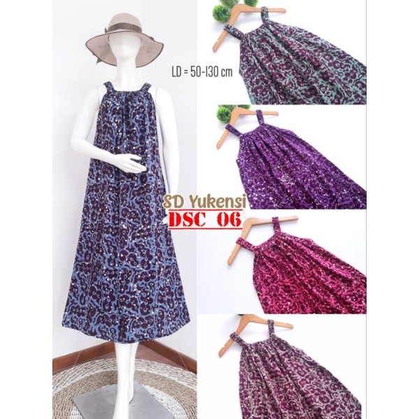 sackdress yukensi,daster adem,daster pekalongan