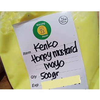 

Bumbu & Bahan Masakan Kenko Honey Mustard Mayo Repack 500Gr (Sama Seperti Di Wingstop) Rempah