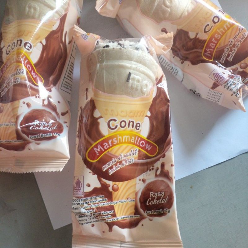 

MARSMALLOW CONE COKLAT ECER!