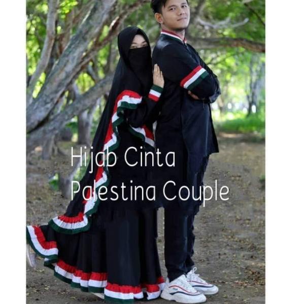 STI.10Ja23т • Palestina Couple Gamis Palestina Koko Palestina