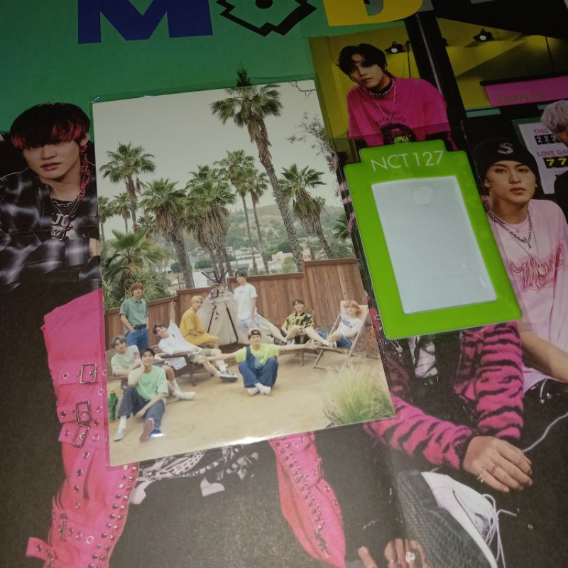 DICON 101 NCT 127 Holder Keyring Binder Postcard Grup