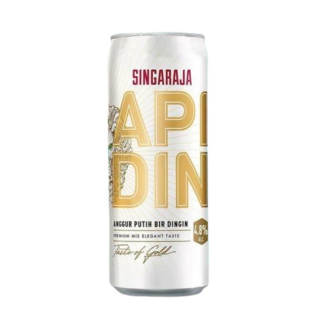 Apidin beer Singaraja Apidin bir Apidin 320 ml can APIDIN kaleng 320ml