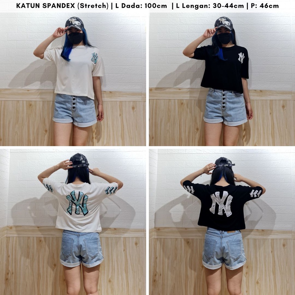 4736 melabe everyday basic kaos crop top