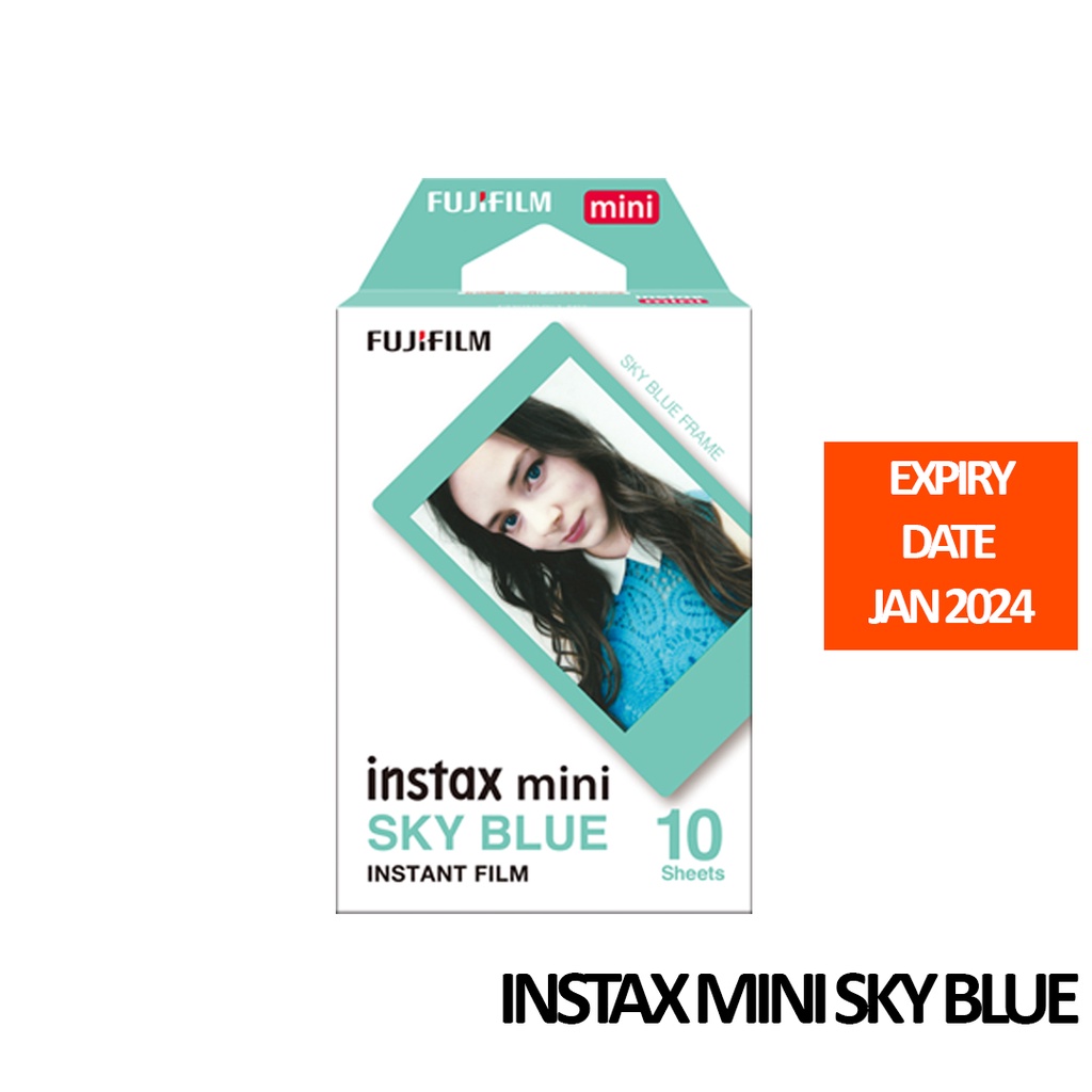 Jual Instax film / Refill Instax / Isi Instax MINI SKY BLUE - EXPIRY ...