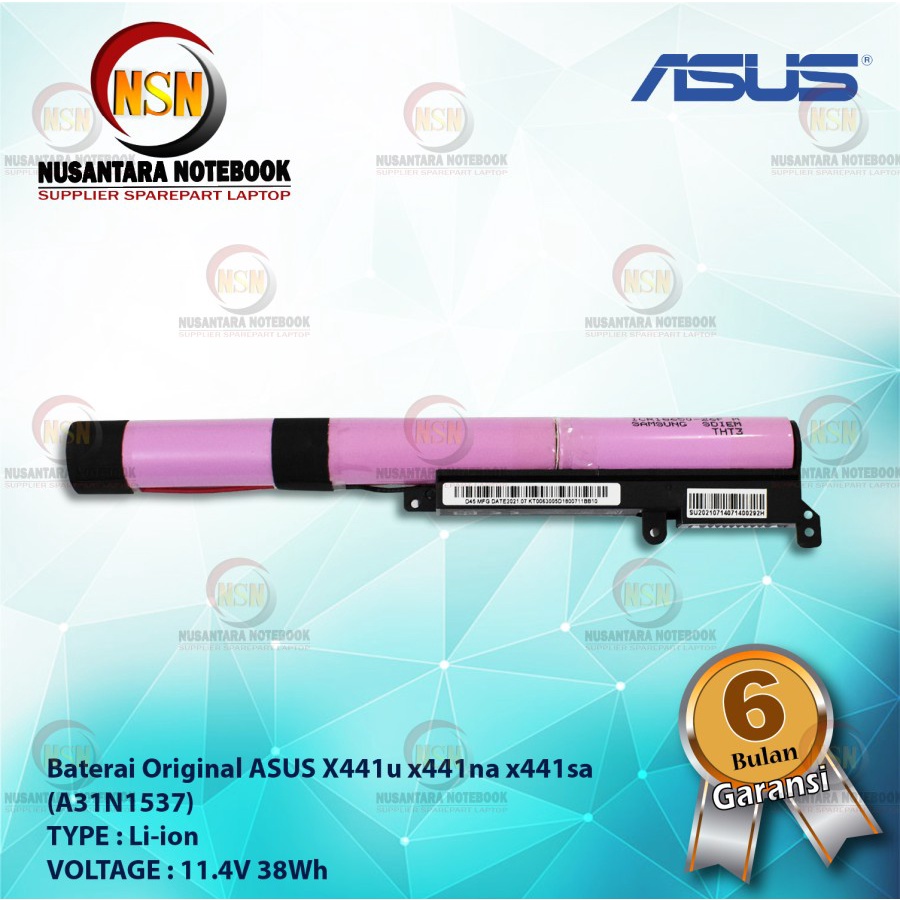 Baterai Original ASUS X441u x441na x441sa Battery